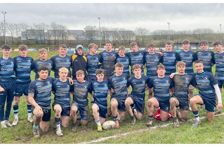 The victorious Aberystwyth Youths team