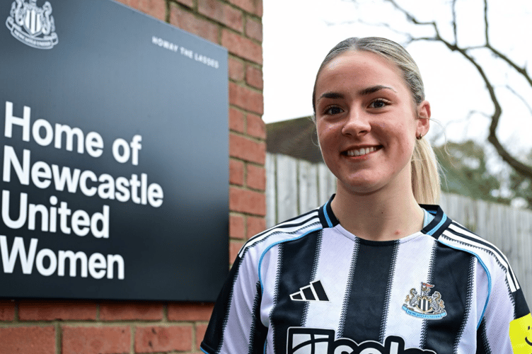 Casi Gregson has signed for Newcastle United