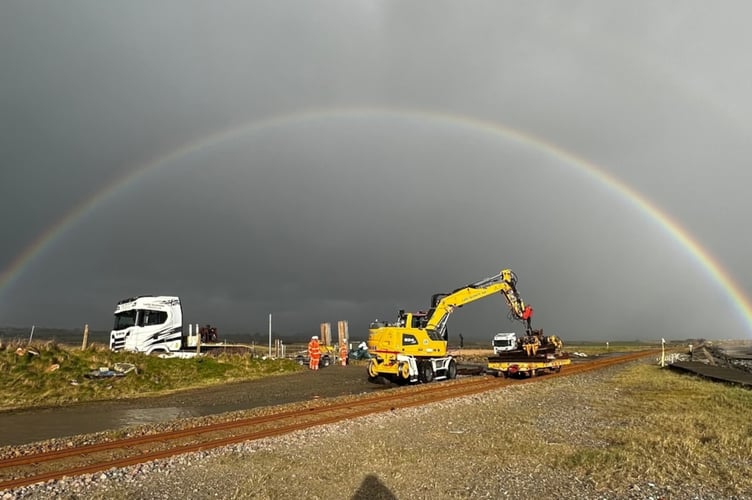 Cambrian Coast Line reopens. Photo: Network Rail