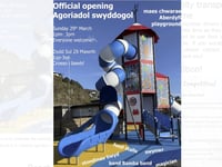 Aberdyfi playground will officially reopen next month