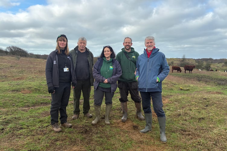 The Deputy First Minister visited Kenfig Nature Reserve