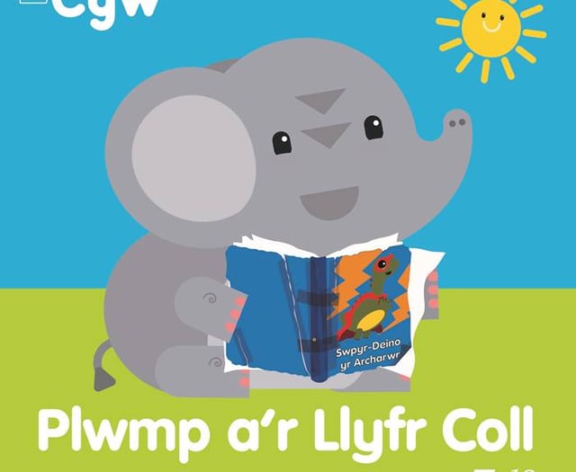 Llyfr newydd yng nghyfres Cyw yn annog plant i ddarllen