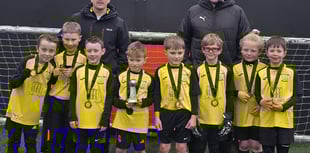 Aberaeron U8s shine bright to win Pure Swansea Tournament