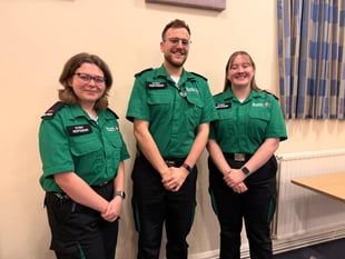 Aber students first in Wales to become St John Cymru Event Responders