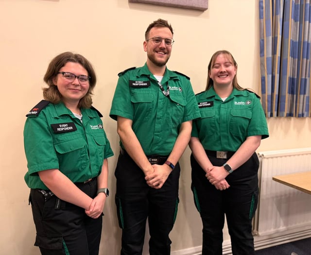 Aber students first in Wales to become St John Cymru Event Responders