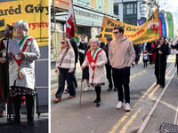 Aberystwyth celebrates St David’s Day with colourful parade