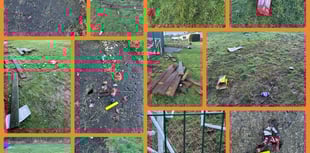 Broken glass ruins Bala field for children