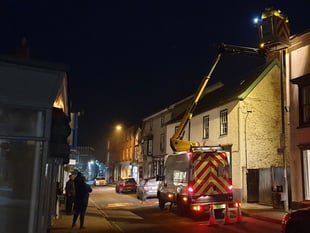 Dimmer streetlights in Powys 'dark sky and biodiversity-friendly'