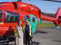  High Sheriff of Dyfed raises funds for air ambulance