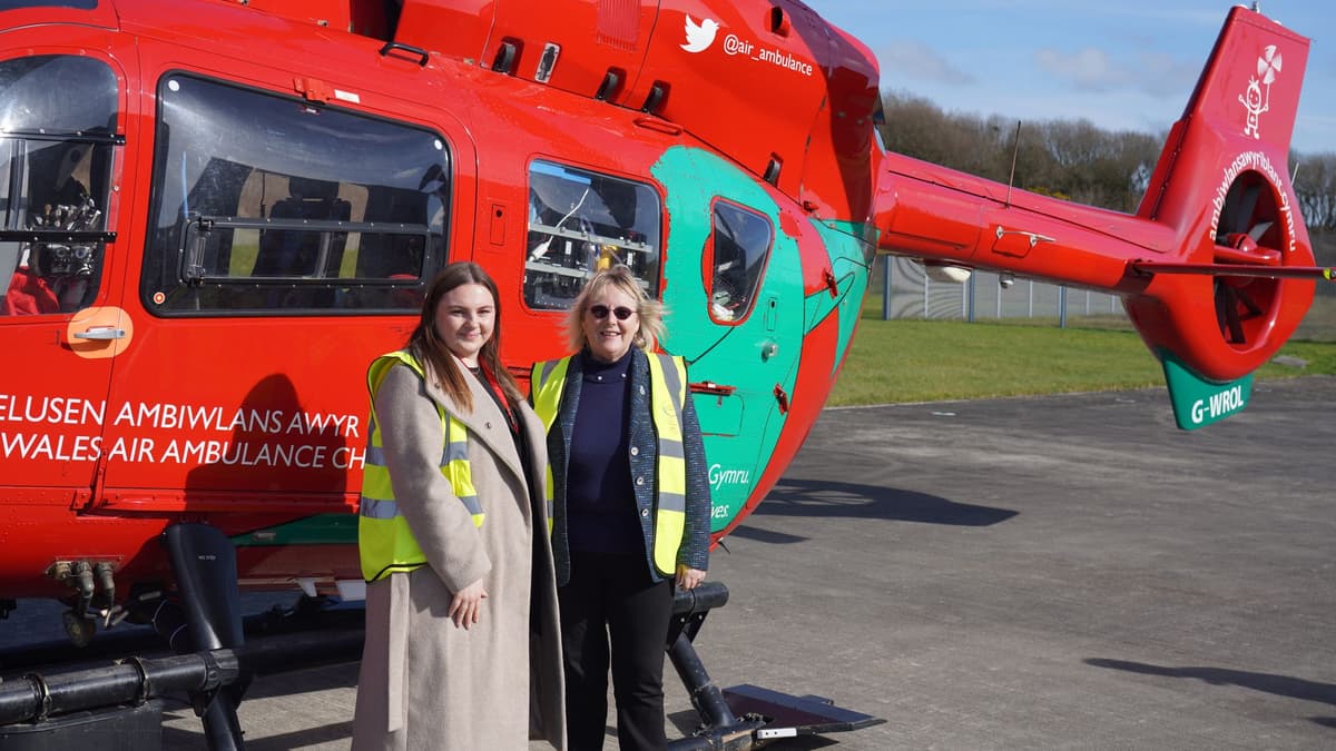 High Sheriff of Dyfed raises funds for air ambulance after it came to ...