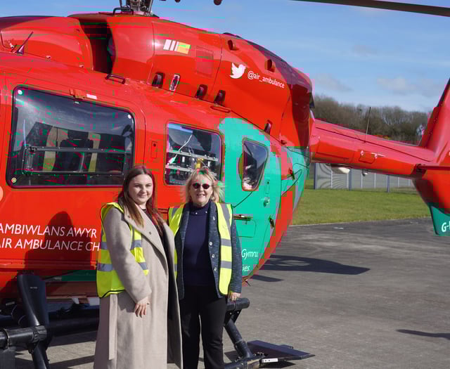  High Sheriff of Dyfed raises funds for air ambulance