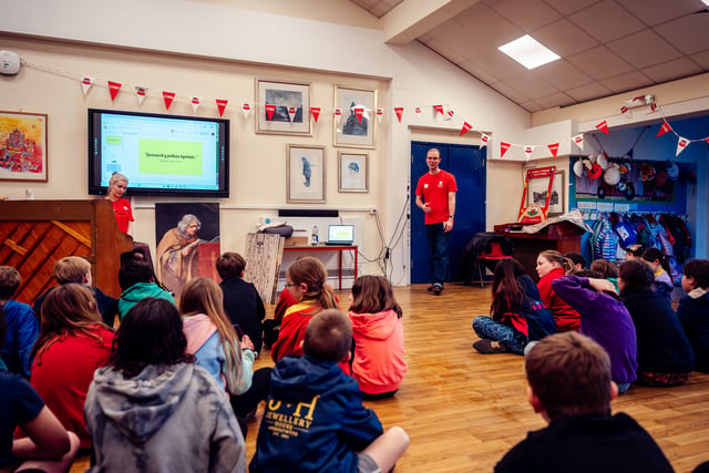 Aberystwyth's National Library brings message of Dewi Sant to life