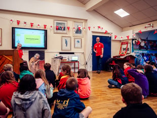 Aberystwyth's National Library brings message of Dewi Sant to life