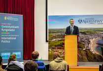 UK Security Minister visits Aberystwyth University