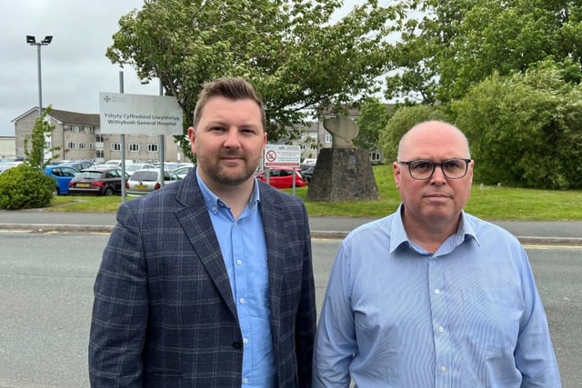 Call to invest in mid and west Wales hospitals 
