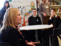 Programme to connect young people with politicians