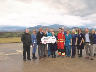 Ysbyty Gwynedd to get 'first of their kind' dual helipads