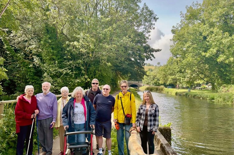 Dicky Tickers, a walking group based in Caerphilly for people living with heart conditions