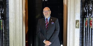 Tywyn group's chair celebrates St David at Downing Street