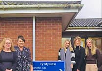 Hywel Dda team takes on Four Waterfalls Challenge