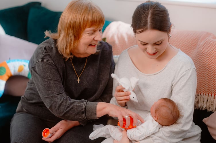 In certain circumstances both the child and the child’s parent are looked after by a foster family, but there is a severe shortage of people to fulfil this need. Photo: Foster Wales