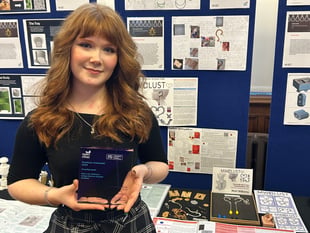 Pwllheli student wins national creativity prize for sensory jewellery