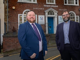 Blaenau man snapped up by law firm as business booms