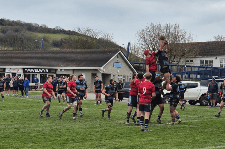 Aberystwyth produced a scintillating display of attacking running rugby