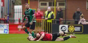 Penalties and red card sink Seasiders