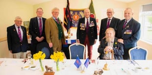Royal Welch Fusiliers gather for St David's Day