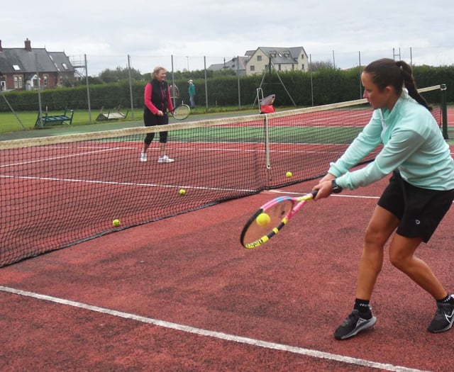 Tennis court revamp will include pickleball facilities