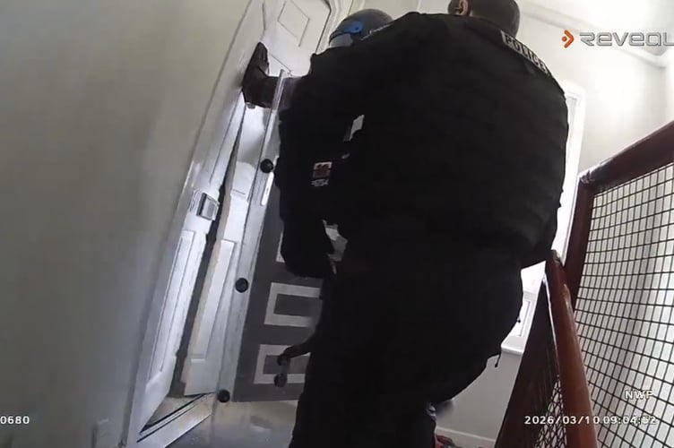 NWP Gwynedd South Barmouth drug raid picture