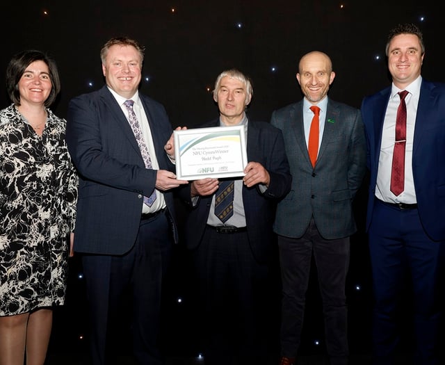 Gwynedd farmer honoured with Meurig Raymond award