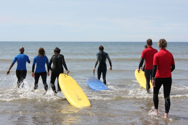 Young people benefit from surf therapy