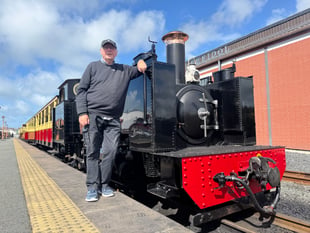 Pete Waterman model railway to return to Aberystwyth with beach twist