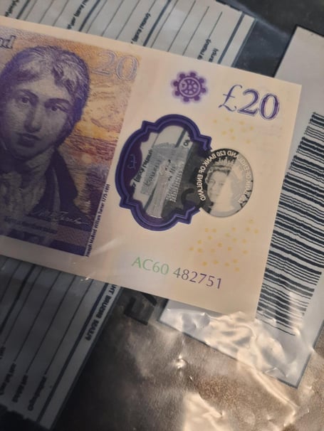 NWP Gwynedd South £20 note warning issued