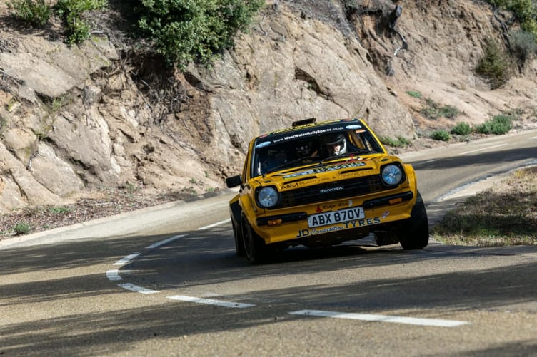Chris Hand and Ben Duke at the Rally KH7 Costa Brava