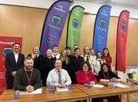 Penweddig pupils quiz Senedd candidates