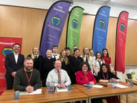Penweddig pupils quiz Senedd candidates