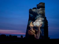 Aberystwyth castle art celebrates UNESCO City of Literature status