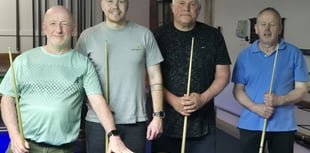 Ceredigion Snooker League: Gwynant and Rhydian win doubles final again