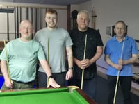 Ceredigion Snooker League: Gwynant and Rhydian win doubles final again