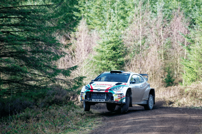 Meirion Evans heads to Rally North Wales