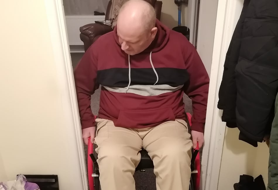 Paralysed Llanidloes man made "prisoner" in unsuitable social housing