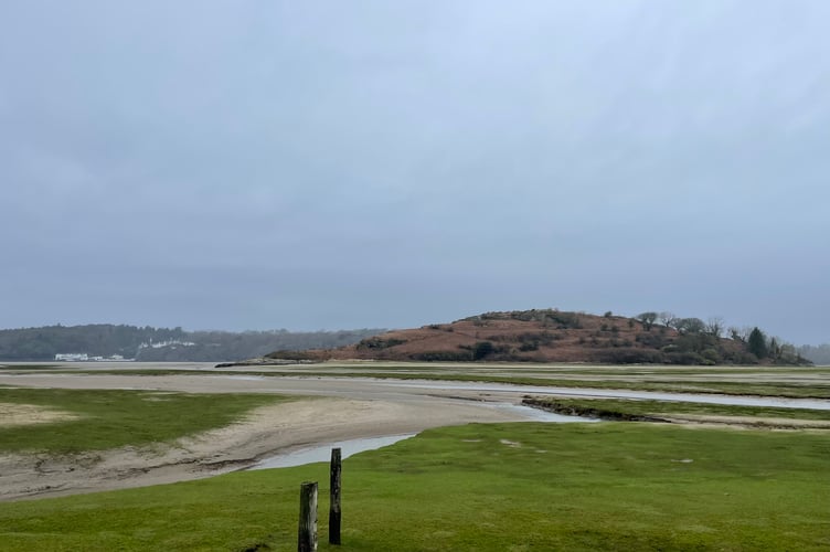 The island, Ynys Gifftan, is on sale near Harlech.