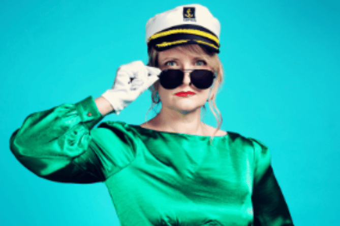 Welsh cabaret performer Emily Davis stars in Blodwen Rocks the Boat