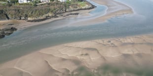 Aerial images show the issues faced by Porthmadog mariners