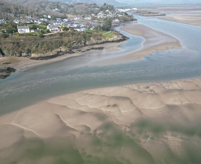 Aerial images show the issues faced by Porthmadog mariners