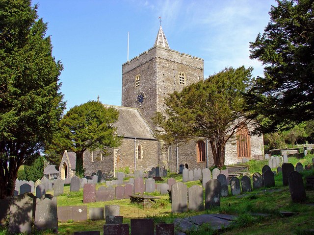 St Padarn's Church, Llanbadarn, Aberystwyth. Photo: Dylan Moore, Wikimedia
