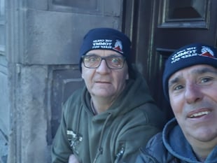 Sleepout raises more than £1,000 for homeless veterans